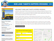 Tablet Screenshot of bobjanehopperscrossing.com.au